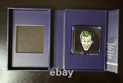 2022 1oz Fine Silver The Joker New Zealand Mint Faces of Gotham