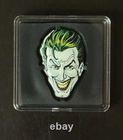 2022 1oz Fine Silver The Joker New Zealand Mint Faces of Gotham