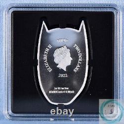 2022 $2 Niue 1oz Pure Silver Batman & Robin Proof Coins Two Coins