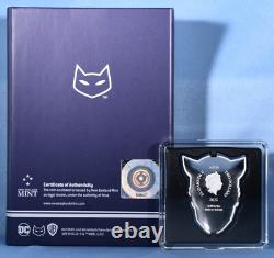 2022 $2 Niue 1oz Pure Silver Faces of Gothem Catwoman Proof Coin