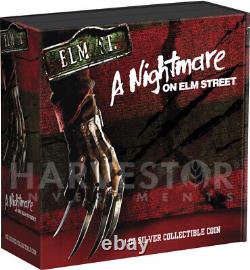 2022 A Nightmare On Elm Street 1 Oz. Silver Coin Ngc Pf70 First Releases