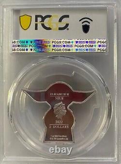 2022 Chibi Coin Star Wars Master Yoda Pcgs Pr70 Dcam (best Grade Possible!)