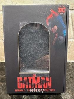 2022 DC The Batman 1 Oz Silver Coin New Zealand Mint #1752/2022