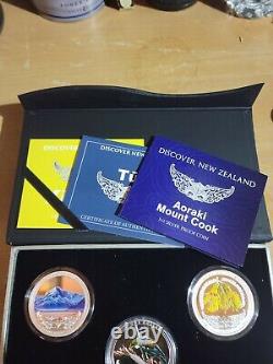 2022 Discover New Zealand Three Coin Set