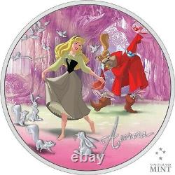 2022 Disney AURORA 1oz Silver Coin