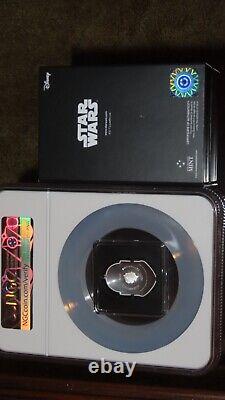 2022 Disney's Star Wars Clone Trooper. 999 Silver 1oz Coin Phase 1 NGC PR70