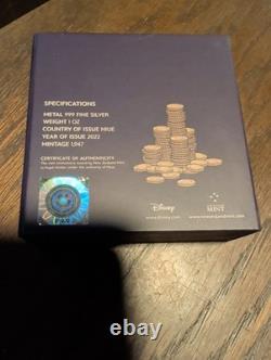 2022 Find Your Fortune Scrooge McDuck 1oz Silver Coin