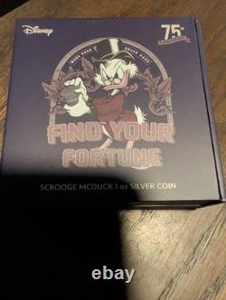 2022 Find Your Fortune Scrooge McDuck 1oz Silver Coin