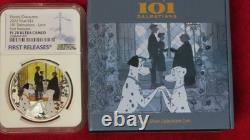2022 NIUE $2 1oz Disney Characters 101 Dalmations love NGC PF70 UC