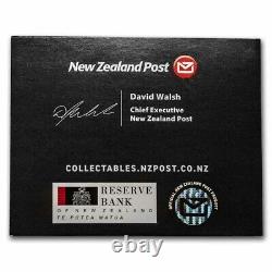 2022 New Zealand 1 kilo Silver Kiwi Proof Colorized (withBox & COA) SKU#250085