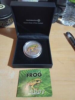 2022 New Zealand Annual Coin Archey's Frog