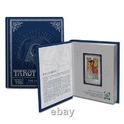 2022 New Zealand Mint 1oz Silver Tarot Card VII The Chariot