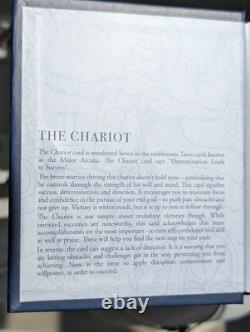 2022 New Zealand Mint 1oz Silver Tarot Card VII The Chariot 765/2000