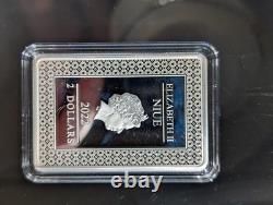 2022 New Zealand Mint 1oz Silver Tarot Card VII The Chariot 765/2000