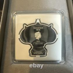 2022 New Zealand Mint Star Wars Chibi Series Padmé Amidala 1oz Silver Coin