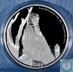 2022 Niue $2 1oz Silver The Mandalorian Ahsoka Tano Cameo Proof Coin