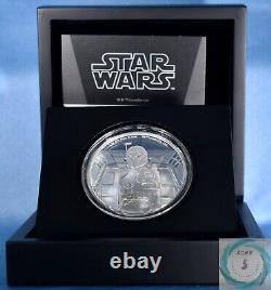 2022 Niue $2 1oz Silver The Mandalorian Bo-Katan Kryze Cameo Proof Coin