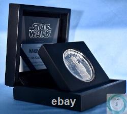 2022 Niue $2 1oz Silver The Mandalorian Bo-Katan Kryze Cameo Proof Coin