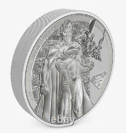 2022 Niue 3 Oz $10 DC Comics Superman Classic Ngc Pf70 Fr. 999 Silver Coin