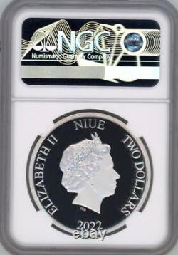 2022 Niue Bambi 80th Anniversary 1 Oz Silver Coin Bambi and Thumper NGC 70 FR