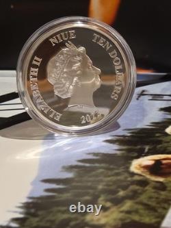 2022 Niue Star Wars Hoth 3 oz Silver Proof Low Mintage New Zealand Mint