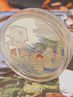 2022 Niue Star Wars Hoth 3 oz Silver Proof Low Mintage New Zealand Mint 2022 Niue Star Wars Hoth 3 oz Silver Proof Low Mintage New Zealand Mint