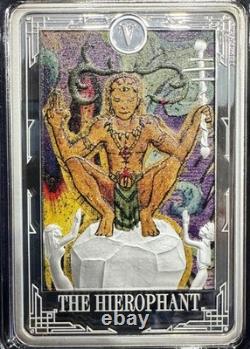 2022 Niue Tarot? The Hierophant? 1 oz Silver Coin? #775/2000? NZ Mint