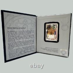 2022 Niue Tarot? The Hierophant? 1 oz Silver Coin? #775/2000? NZ Mint