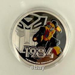 2022 Niue Transformers Bumblebee 1 oz. 999 Silver Proof Coin #878/3000