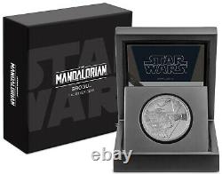 2022 Star Wars Classic Grogu 1oz Silver Coin NEW