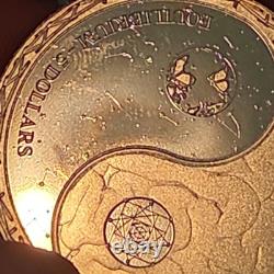 2022 Tokelau 1oz. 99 Silver Equilibrium Coin Queen Elizabeth II Cosmic Balance