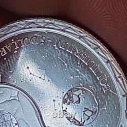 2022 Tokelau 1oz. 99 Silver Equilibrium Coin Queen Elizabeth II Cosmic Balance
