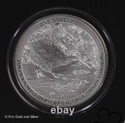 2023 $1 New Zealand Kiwi 1 oz Silver Specimen Coin in Card