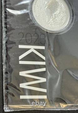 2023 1 Oz. 999 Silver New Zealand Specimen Proof-Like Te KIWI Niu Coin