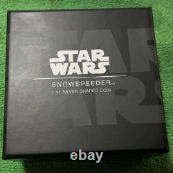 2023 1 Oz Star Wars Snow Speeder. New Zealand Mint One Of Only 3000 Pieces