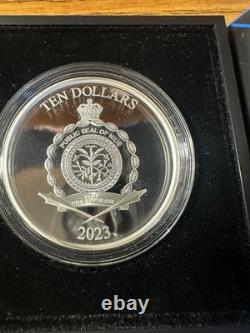 2023 DC Villains The Riddler 3oz Silver Coin COA 1000 Mintage