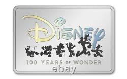 2023 Disney 100 Years of Wonder Mickey Mouse & Friends 1 oz Silver Coin/Bar