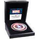 2023 Marvel Captain America's Shield 5oz Silver Coin Coa #0111