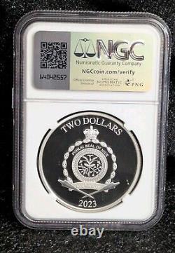 2023 NIUE S$2 Disney Pluto 1oz Silver Coin NGC PF69 ULTRA CAMEO FIRST RELEASES