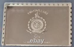 2023 NIUE S$2 Silver Proof10 Ultra Çameo WORLD STAMP SILVER OZ FREE Shipping