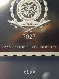 2023 NIUE S$2 Silver Proof10 Ultra Çameo WORLD STAMP SILVER OZ FREE Shipping