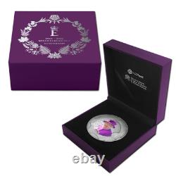 2023 New Zealand 1 oz Fine Silver Proof Coin Queen Elizabeth II In Memoriam $1