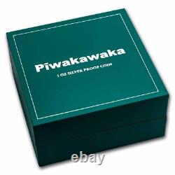 2023 New Zealand 1 oz Silver Proof Piwakawaka