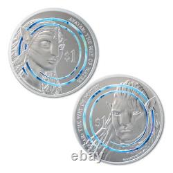 2023 New Zealand Avatar The Way of Water Neytiri and Jake 2oz Silver Coin Set