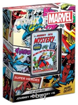 2023 New Zealand Mint Marvel Journey into Mystery #83 (Thor) 2 oz Silver Coin