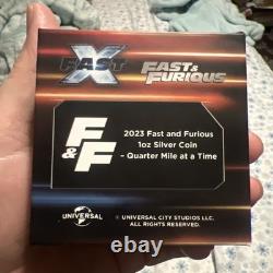 2023 Niue Fast and the Furious Camaro Ioz Silver Coin