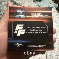 2023 Niue Fast and the Furious Camaro Ioz Silver Coin