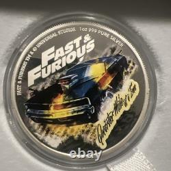 2023 Niue Fast and the Furious Camaro Ioz Silver Coin