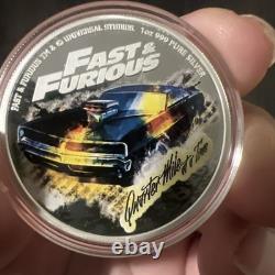 2023 Niue Fast and the Furious Camaro Ioz Silver Coin