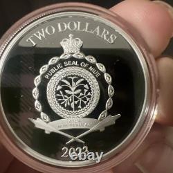 2023 Niue Fast and the Furious Camaro Ioz Silver Coin